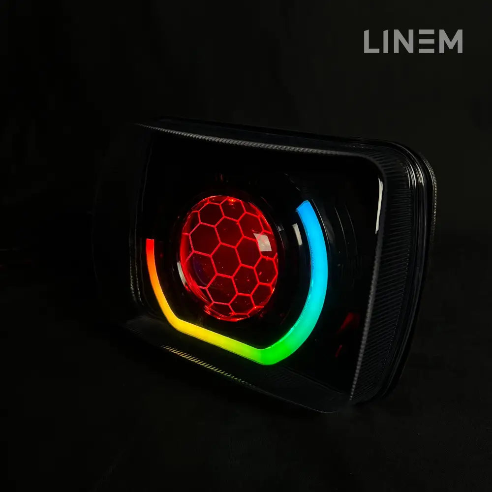 5x7” Angry Eye Headlights