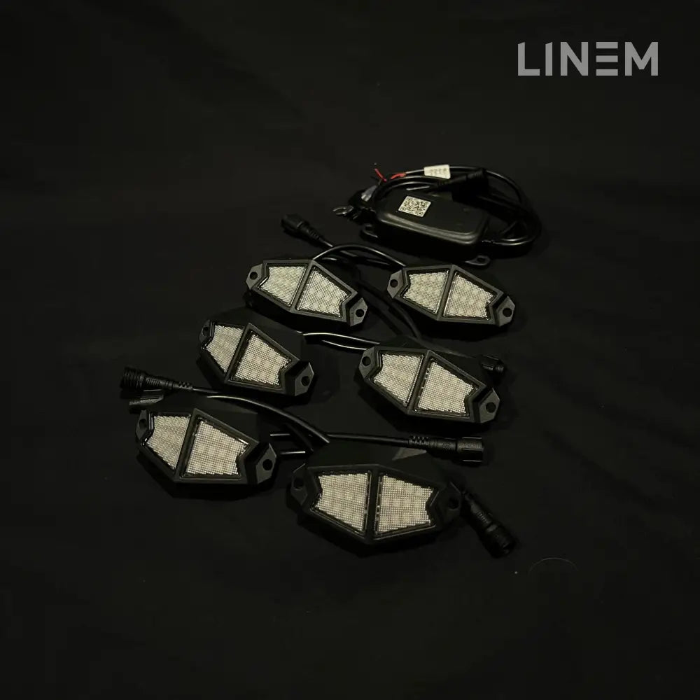 Chasing Rgb Rock Lights 6 Pack