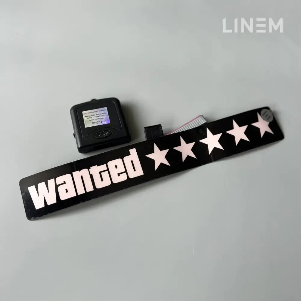 GTA Wanted LED Sticker GTA Wanted LED Sticker