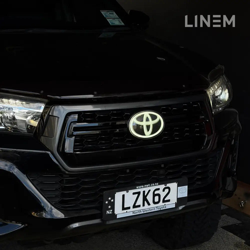 Toyota LED Startup Badge - LED Badges