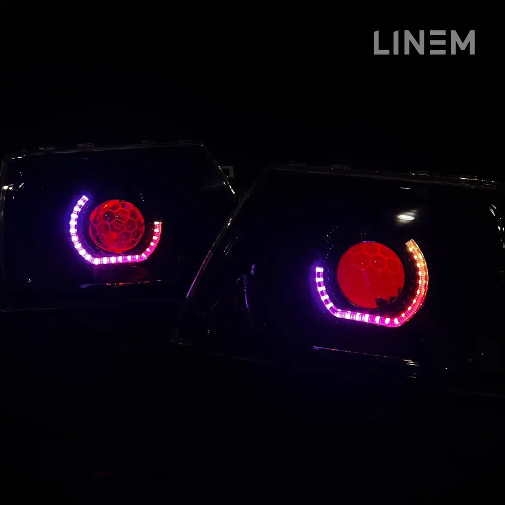 Toyota N60 Custom Headlights