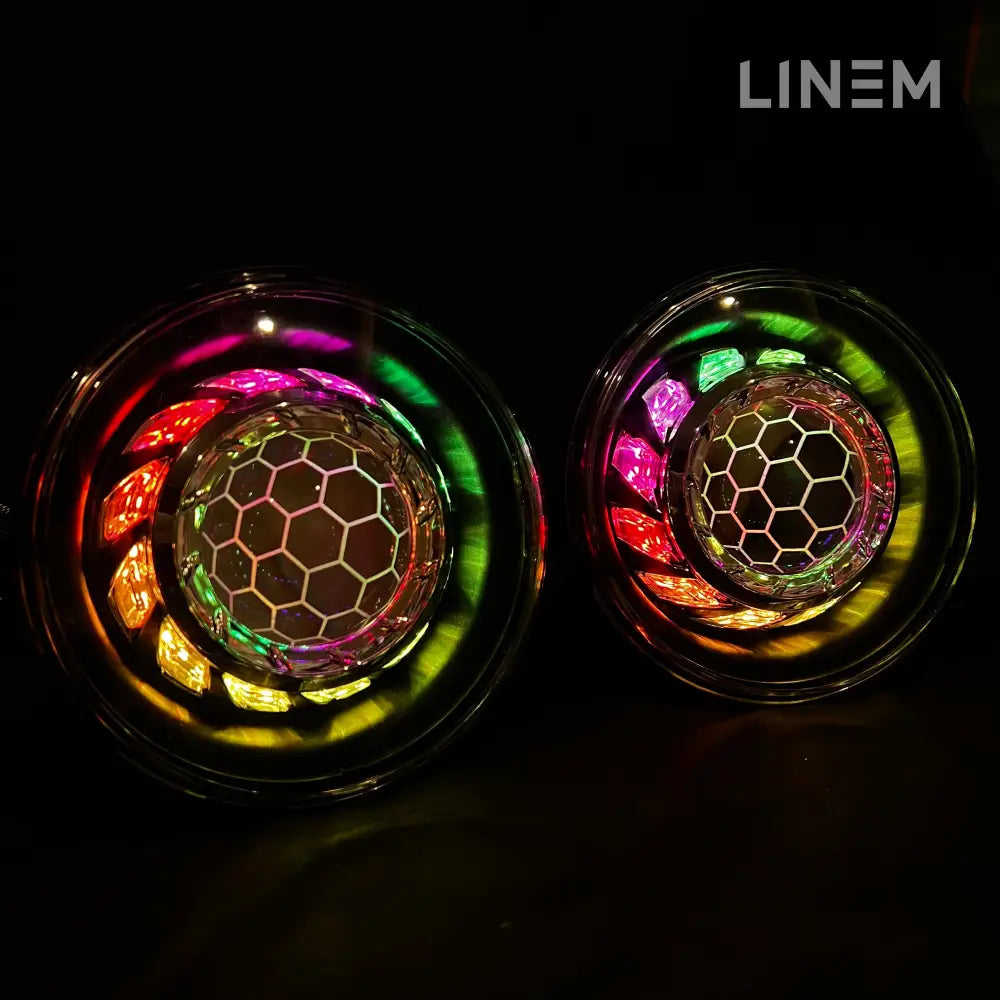 7 Inch Custom Headlights Turbine