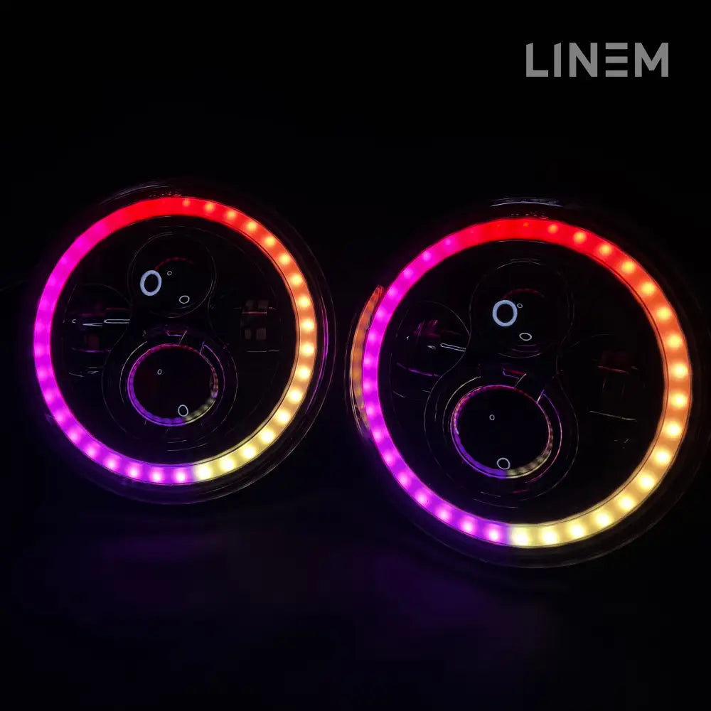 7 Inch Halo Headlight
