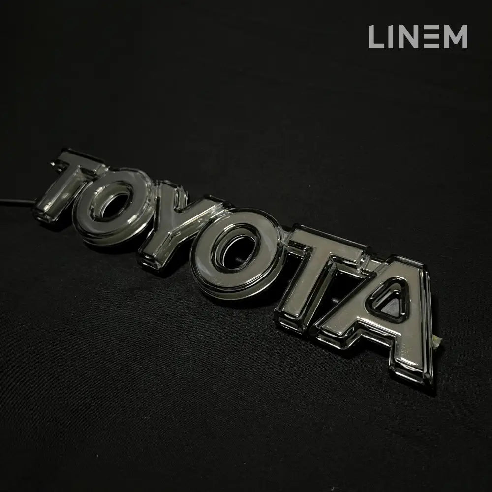 Toyota Led Startup Badge